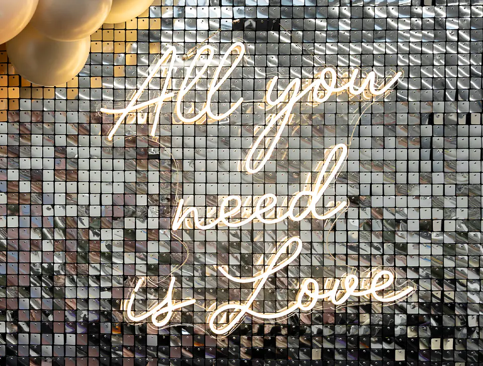 'All You Need Is Love' Neon Sign